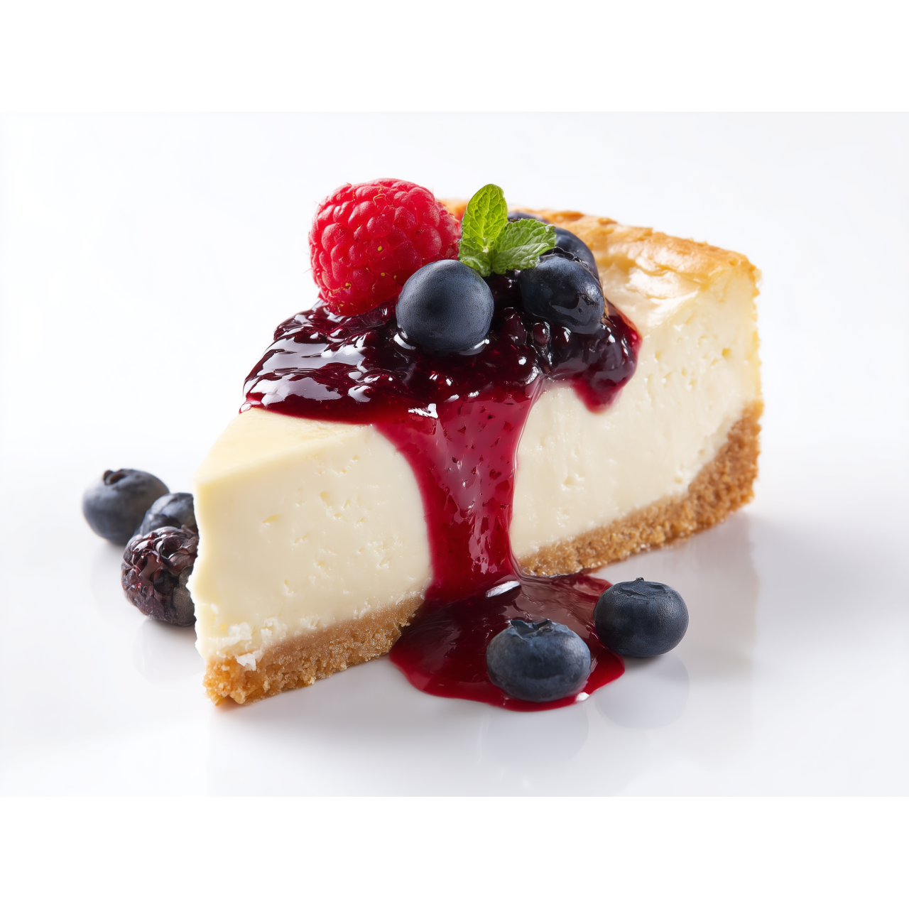 TARTA DE QUESO CON FRUTOS ROJOS