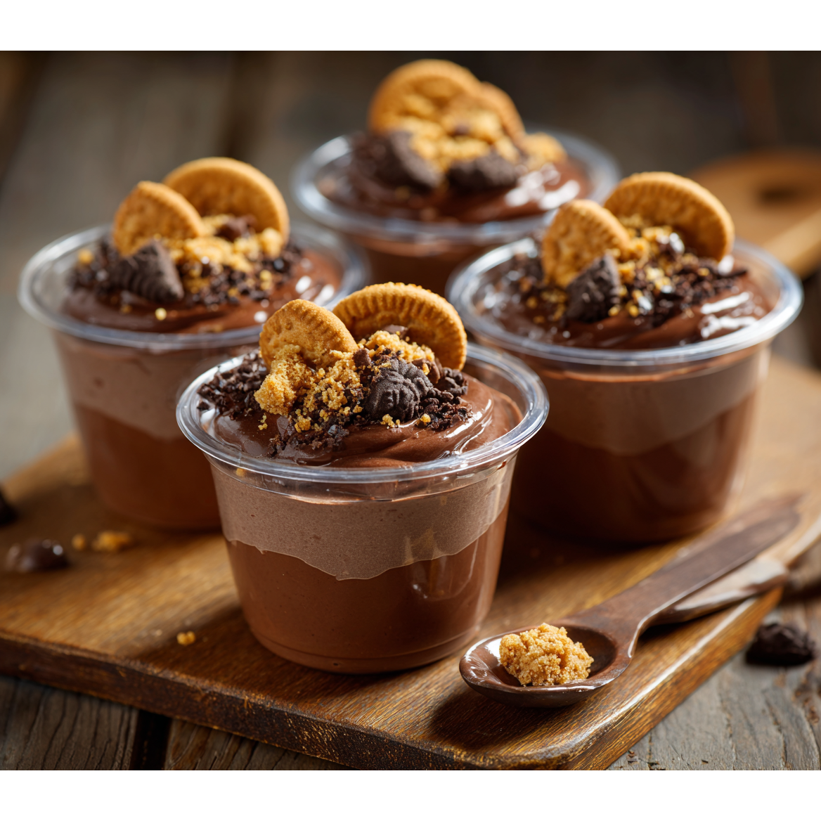 TARTA DE GALLETA CON CHOCOLATE