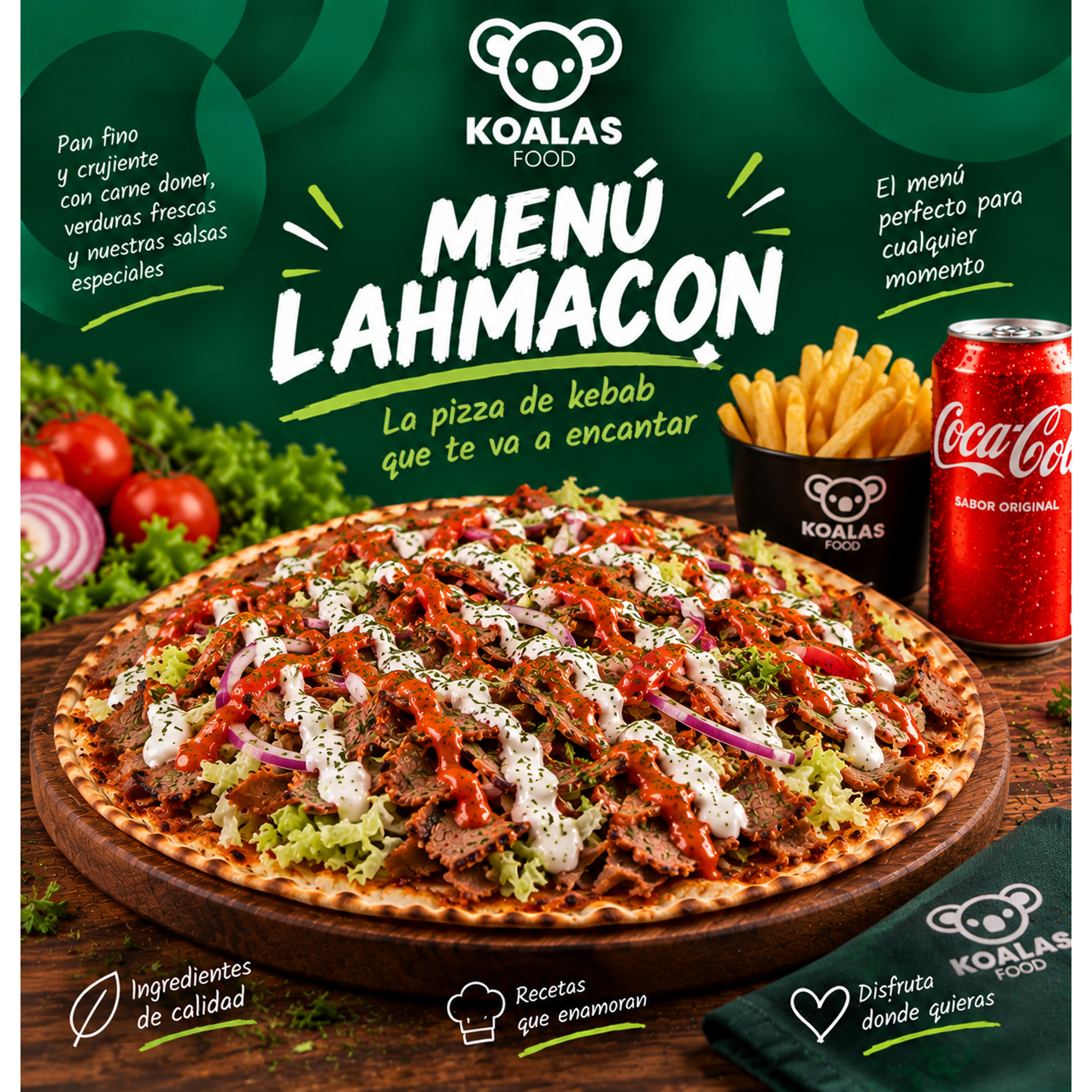 MENU LAHMACON