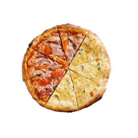 PIZZA MITAD Y MITAD