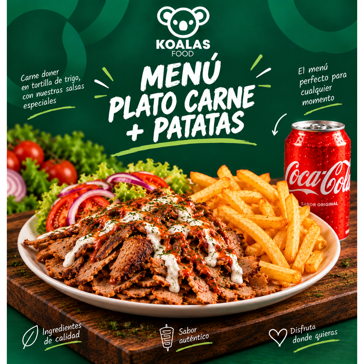 MENU PLATO CARNE
